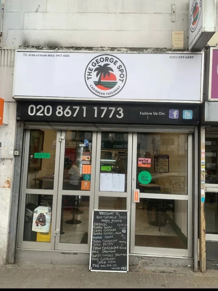 The George Spot storefront on Streatham High Road, South London